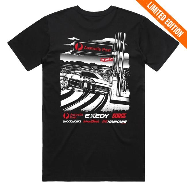 Official Benny Surge Merch Australia Post 350Z Send It Shirt