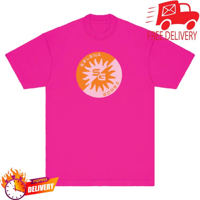 Official Interscope Records Selena Gomez Merch Store Selena Gomez Sunset Hot Shirt Selena Gomez Apparel Clothing Shop