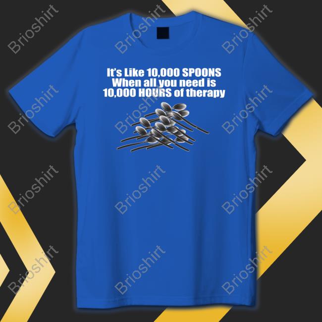 10,000 Spoons Limited Edition Black Shirts