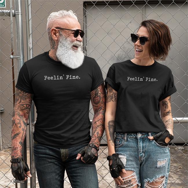 Feelin' Fine Shirt Black