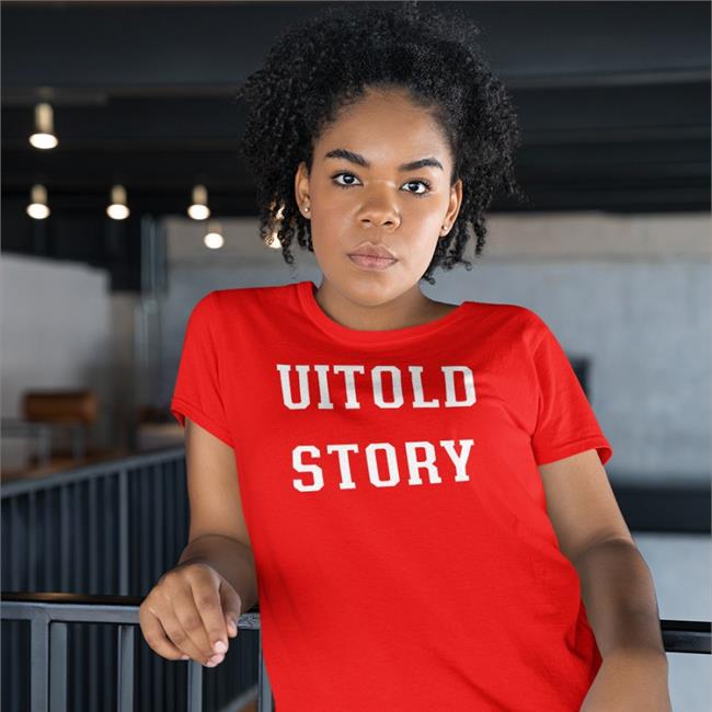 Uitold Story Hoodies Red Anus