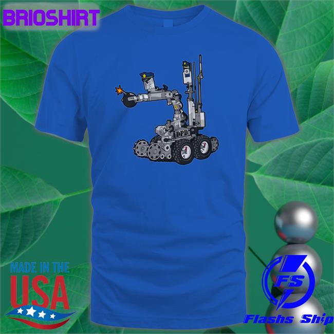 Bunkerbranding Dallas Bomb Robot T Shirt Donut Operator Merch