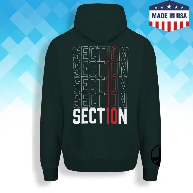 Repeating LS Hoodie Shop – Section 10 Merch