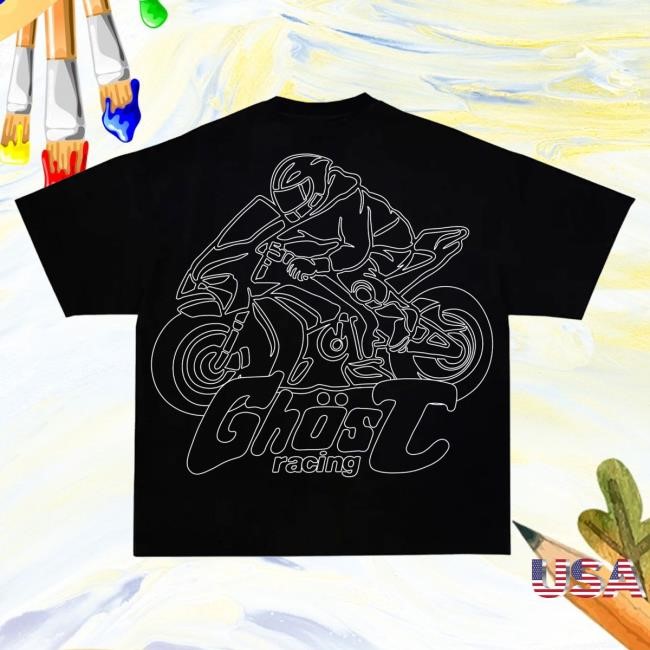 Official Ghost Racing Merch Silver Surfer CBR Ghost Hood - Black