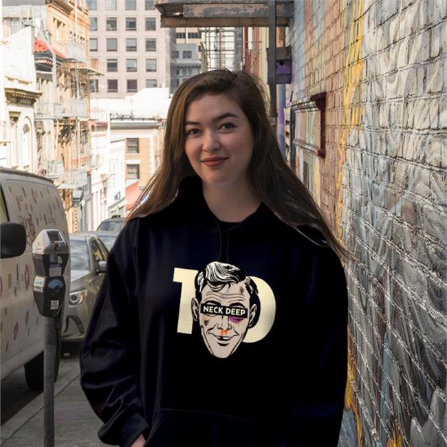 Neck Deep Merch Rain In July 10 Year Anniversary Sweatshirt