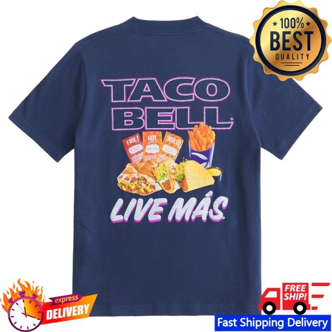 Official Abercrombie And Fitch Taco Bell Graphic Tee Heritage Fit