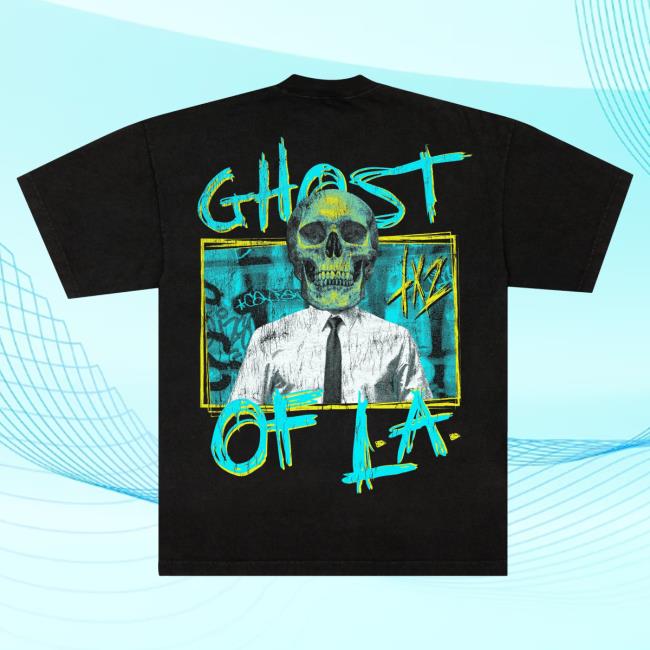 Official Tx2 Merch Store Ghost Of La Shirt 2024