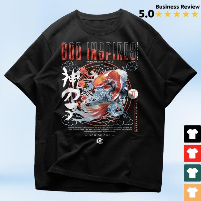 Official God Inspires Clothing Store 'Son of God' Staple Tshirt