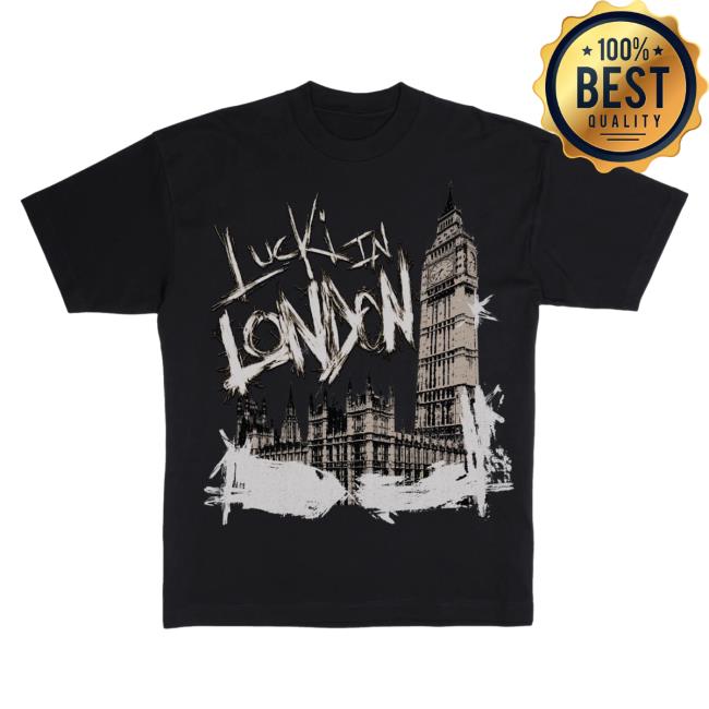 Official Sincerely Lucki in London Black Hot Shirt SincerelyLucki Deadboylife