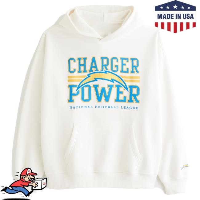 Official Abercrombie And Fitch Apparel Clothing Merch Los Angeles Chargers Graphic Hoodies NFL by Abercrombie Store Shop