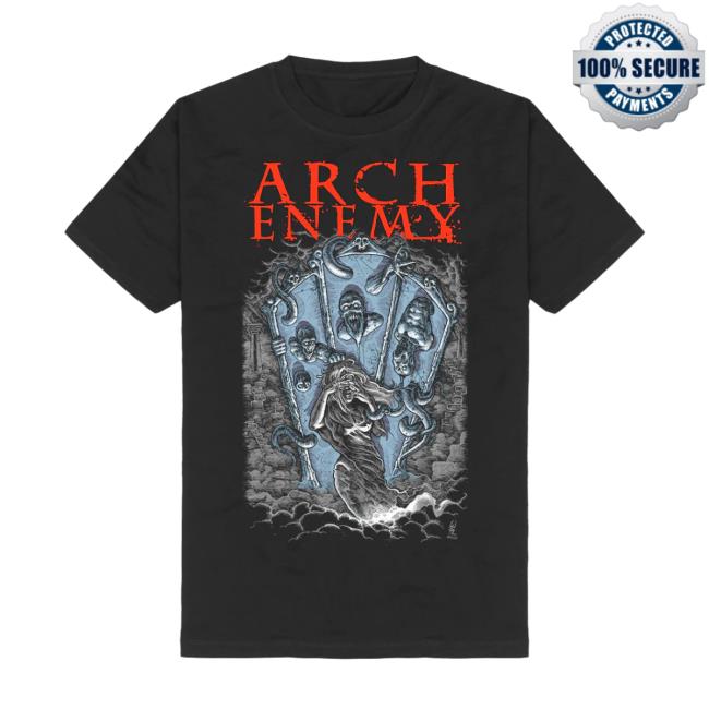 Arch Enemy House Of Mirrors Blue Tee