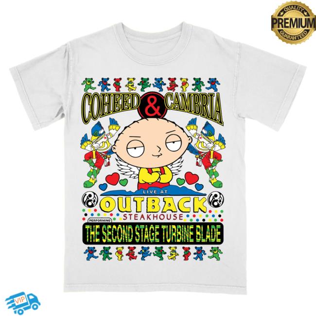 Coheed Live @ Cambria Outback White Shirt 2023