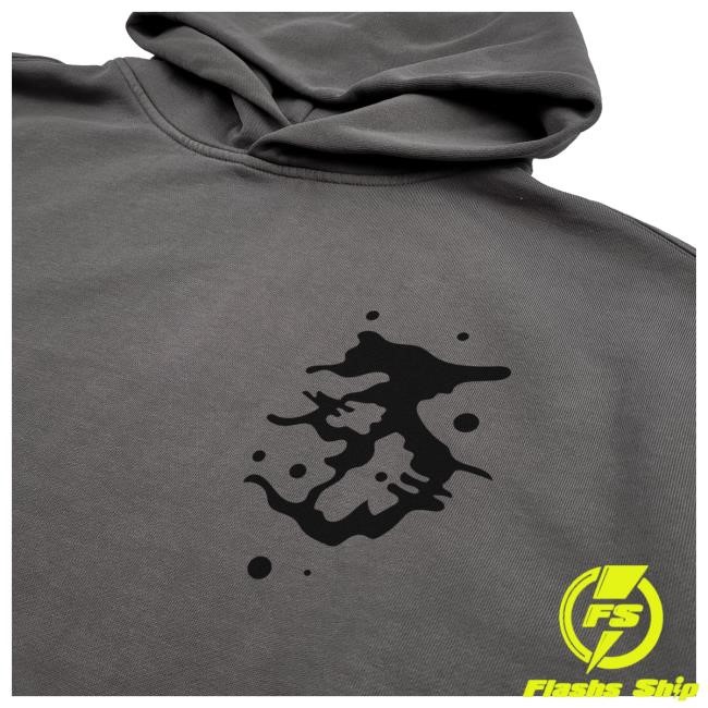 Official Zeds Dead Merch Store Zeds Dead - Pressin Beanz - Relax Pullover Hoodie - Faded Gray