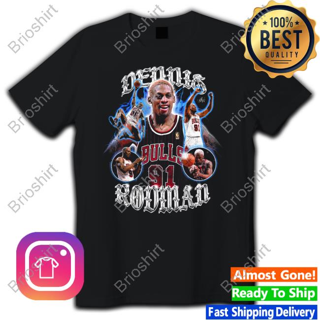 Dennis Rodman The King Of Rebounding & The Graphic New Tee
