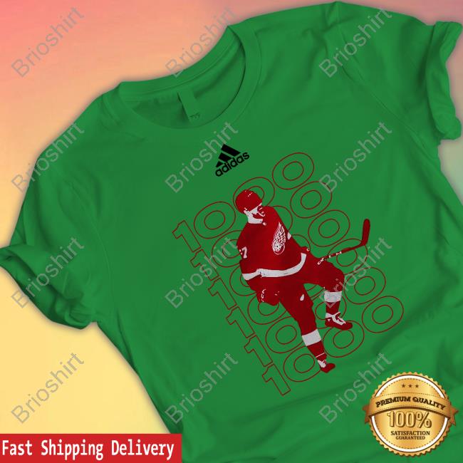 Detroit Red Wings David Perron 1000Th Tank Dp_57