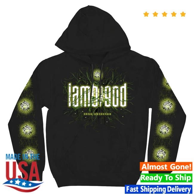 Lamb of God Into Oblivion Glow Pullover Hoodie for Night Shows