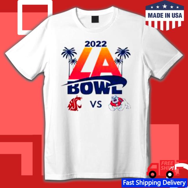 Official Washington State vs Fresno State 2022 Jimmy Kimmel LA Bowl shirt Long Sleeve T Shirt