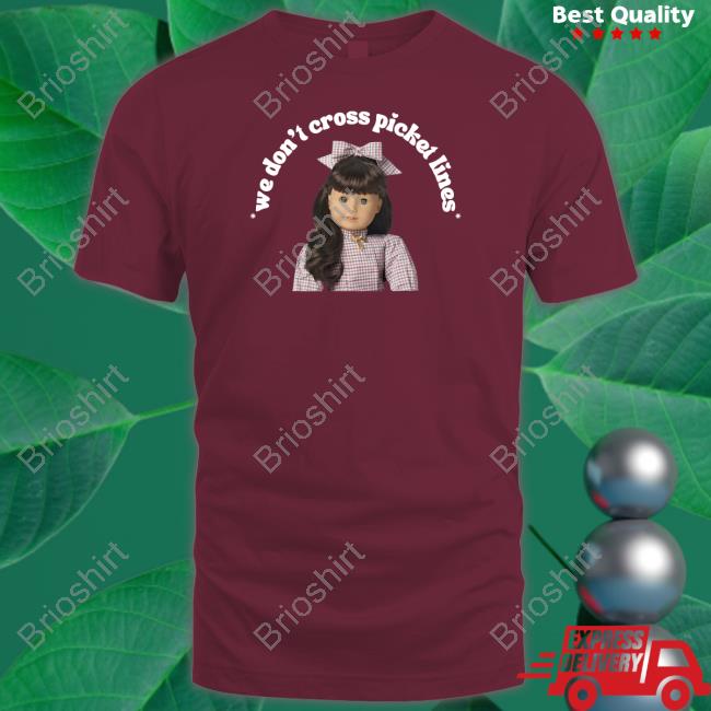 General Caronobi Merch We Don't Cross Picket Lines Long Sleeve T Shirt