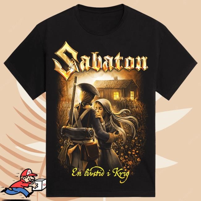 Official Sabaton Merch Store Sabaton En Livstid I Krig T-Shirt Sabaton Shop