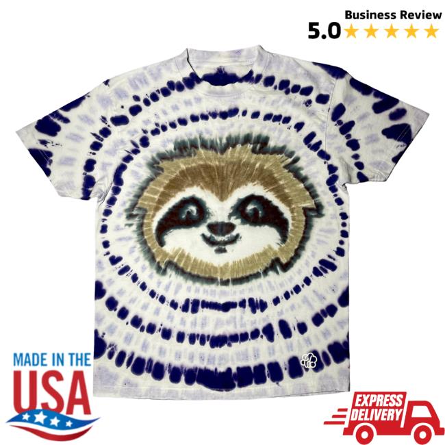 Official The Tie Dye Company Sloth Tie Dye Shirts