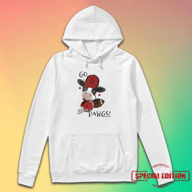 Georgia Bulldogs Cow go Dawgs Sweatshirt