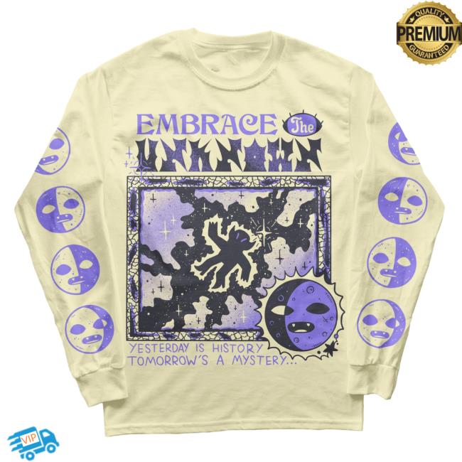 Wizardofbarge Embrace The Unknown Long Sleeve Tshirt