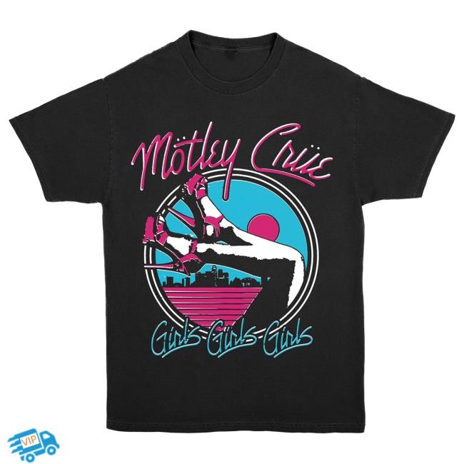 Official Complex Merch Store Screen Stars Motley Crue - Heels SS Shirt