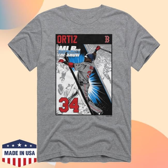 The Show 06 David Ortiz Cover Shirt Homage Merch