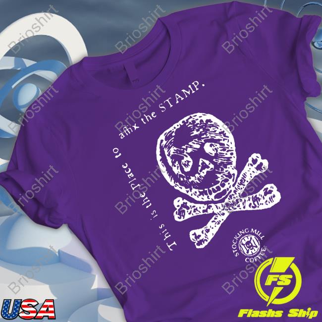 This Is The Place To Aftix The Stamp Long Sleeve T-Shirt