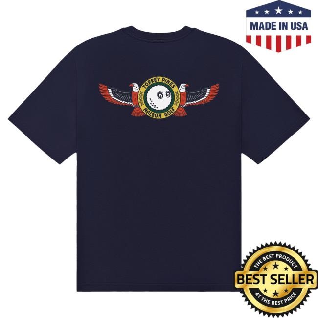 Malbon Torrey Pines Bermuda Eagle Tee Course Graphic