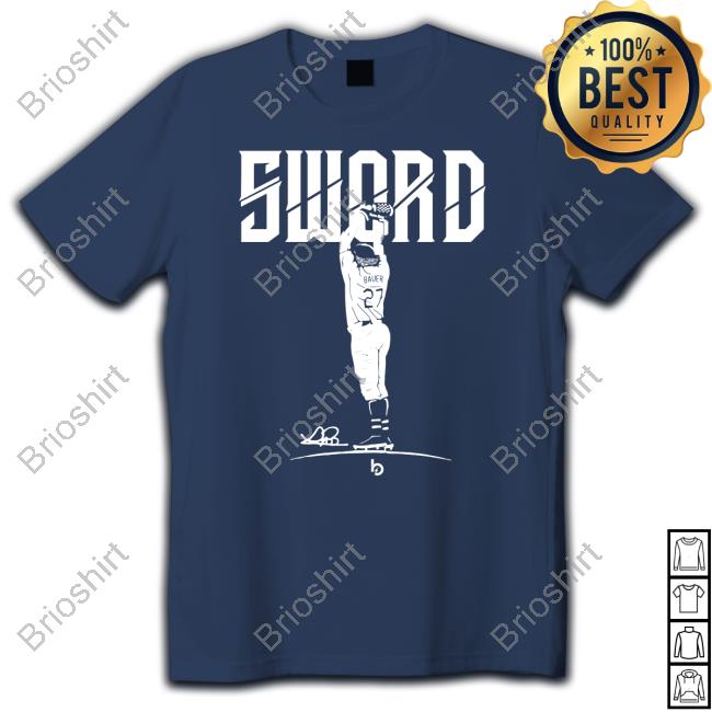 Official Trevor Bauer Sword Shirts