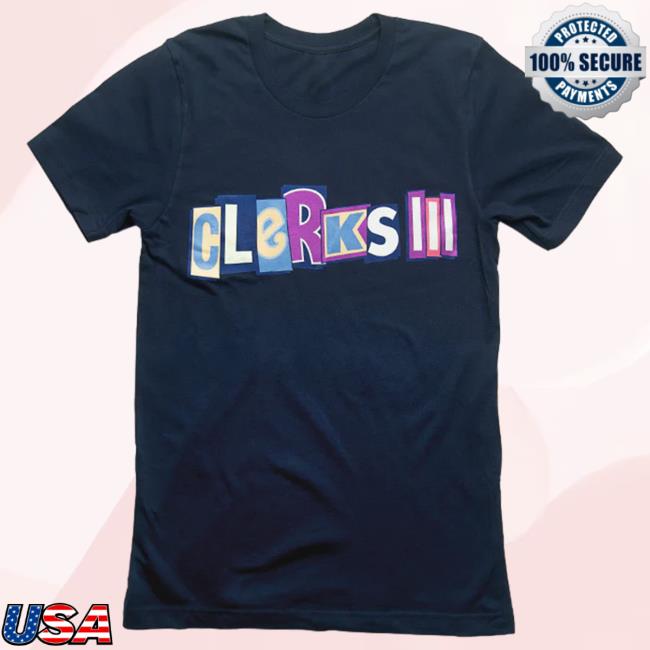 Official Jay and Silent Bob Merch Store "Clerks III Logo" Tee JayandSilentBob