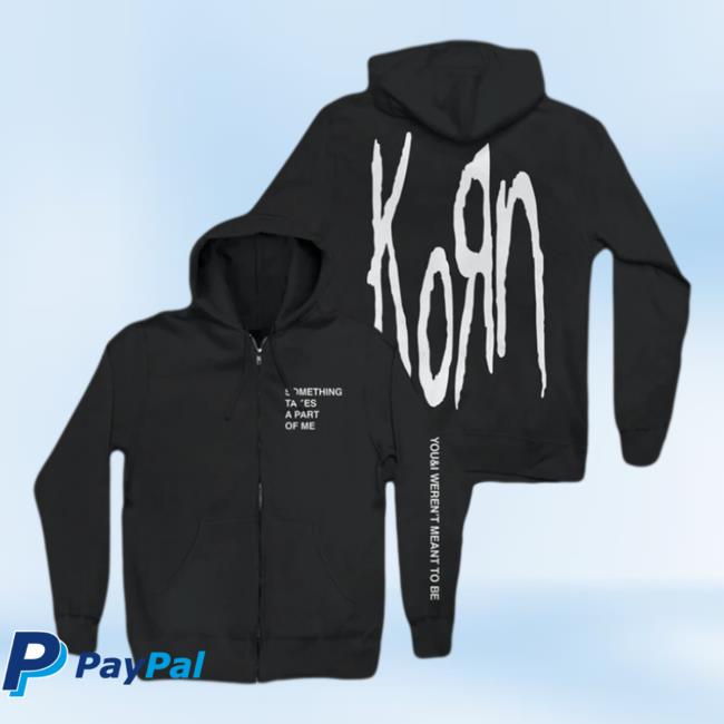 Official Korn Meant To Be Zip Up Long Sleeve