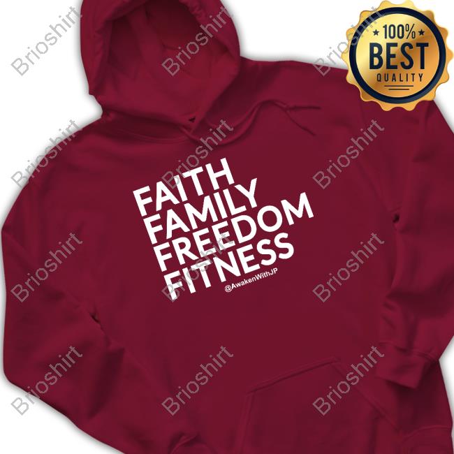 Official Faith Family Freedom Fitness Tee