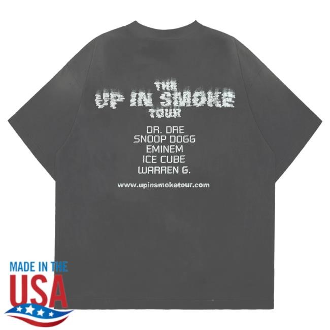 Official Complex Store Shop Merch Snoop Dogg Dr. Dre Up In Smoke Tour Tee - Grey