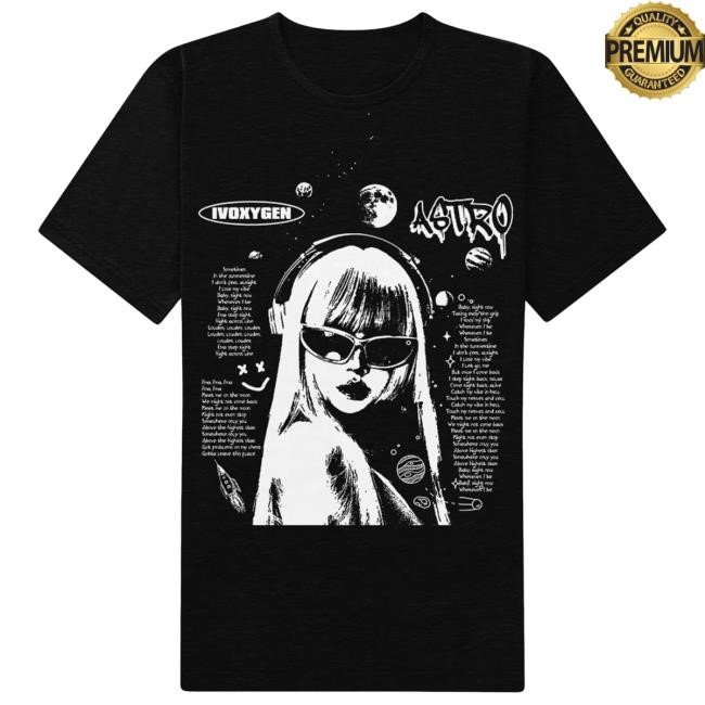 ASTRO Girl Lyric Black Tee Shirt Ivoxygen Merch Store