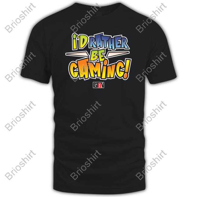 Fgteev Merch I'd Rather Be Gaming Hoodie