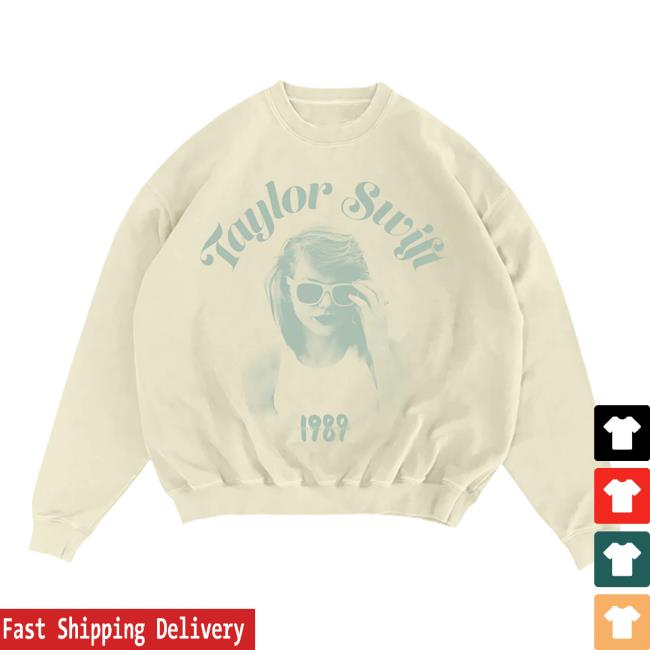 Official Taylor Swift Merch Store From The Vault Light Yellow 1989 (Taylor's Version) Photo Sweatshirts TaylorSwift Apparel Clothing Shop