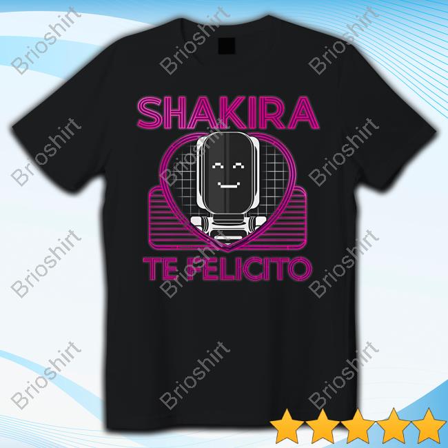Shakira Merch Te Felicito Crewneck Sweatshirt