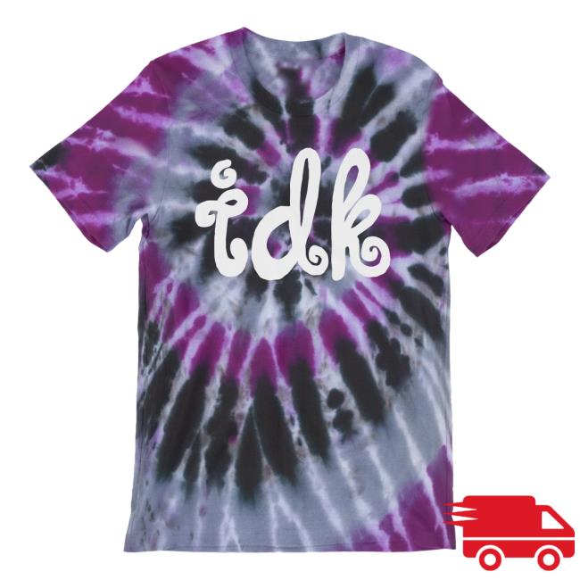 Dropout Store Kristen Applebees Idk Tie-Dye Shirt