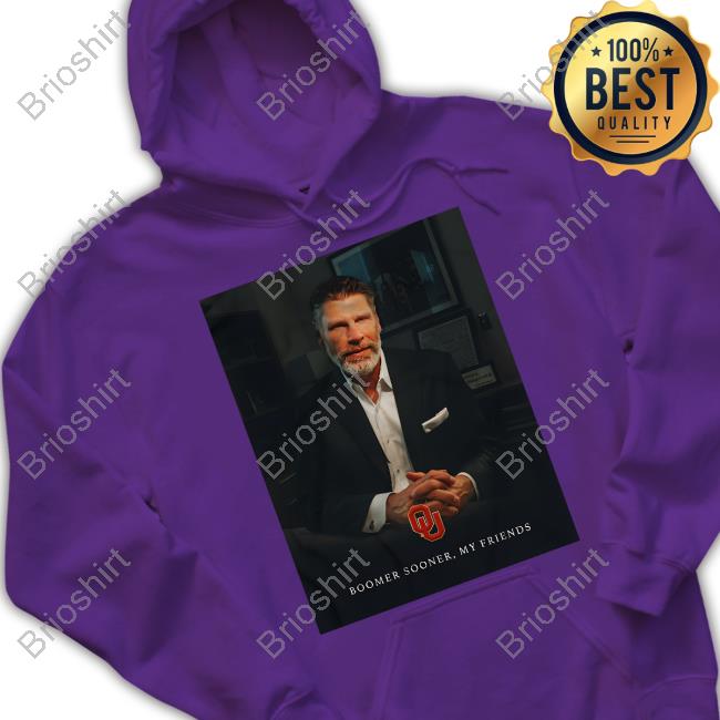Boomer Sooner My Friends Crewneck Sweatshirt Porter Moser