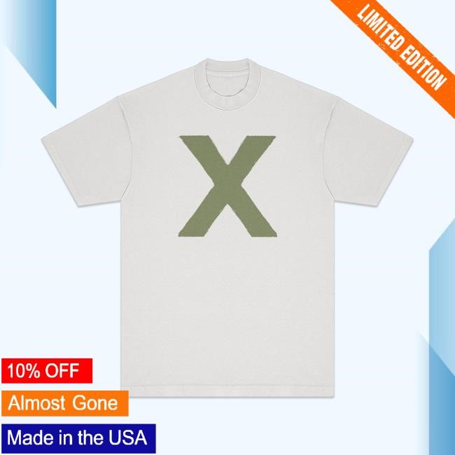 x (10th Anniversary Edition) White Tee | Ed Sheeran