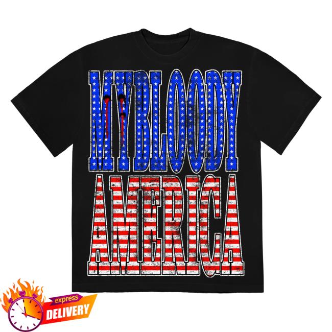 Official City Morgue Clothing Shop My Bloody America Tee 1 Citymorgue