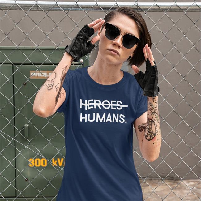 Heroes Humans Long Sleeve T Shirt