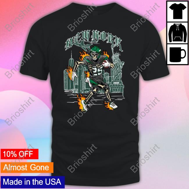Ty Johnson New York Jets Jetpack T Shirts Qb Mike White