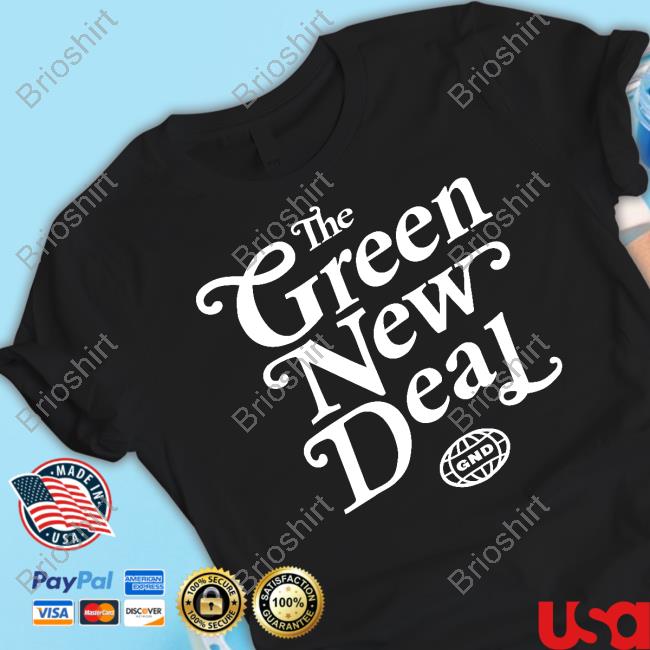 Official Aoc Shop Alexandria Ocasio-Cortez The Green New Deal Tee