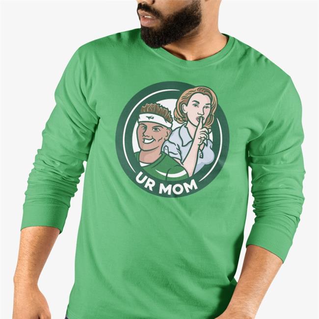 Ur Mom Team Logo Hoodie The Dozen Trivia Barstoolsports