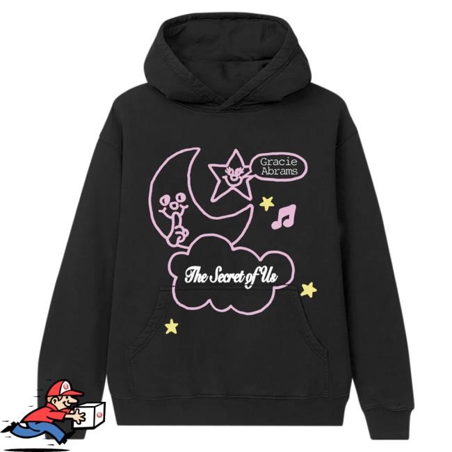 Official Gracie Abrams Merch Store Gracie Abrams The Secret of Us Hooded Sweatshirt