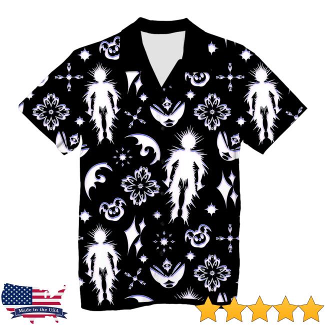 Vapor95 Clothing Store Crystalized Hawaiian Tee Shirt Vapor 95