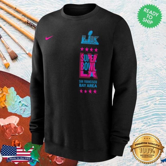 Pullover Sweatshirt Super Bowl LX NFL Nike Black Club Style 2026